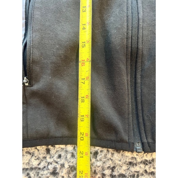 Men's Black Athletic Works Hooded Sweatshirt Size L Husky - Picture 4 of 5